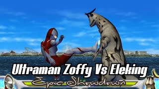 Epic Showdown  Ultraman Zoffy Vs Space Monster Eleking [upl. by Autry]