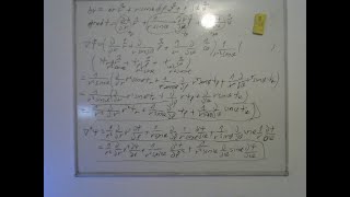 Deriving Gradient Divergence Laplacian in Spherical Coordinates [upl. by Summers]