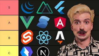 JavaScript Framework Tier List [upl. by Leiria]