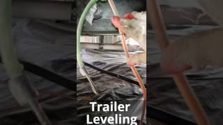 Trailer Leveling  Mobile Home Releveling [upl. by Estey]