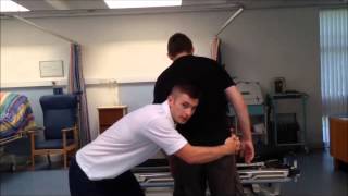 Mckenzie Exercises Lumbar Spine Shift Correction in Standing James Sharp [upl. by Terris464]