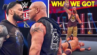 WWE Matches That Were Never Supposed To Happen [upl. by Vachill]