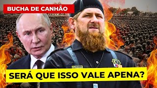 🔥FIM DOS TEMPOS Kadyrov sacrificará 84000 chechenos como quotbucha de canhãoquot na Ucrânia [upl. by Eedyak306]