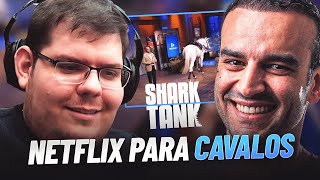 Aplicativo de cavalos foi buscar R1M no Shark Tank Brasil  Reagindo [upl. by Atirehc]