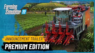 Farming Simulator 22 Premium Edition amp Expansion  Announcement Trailer [upl. by Dodi672]