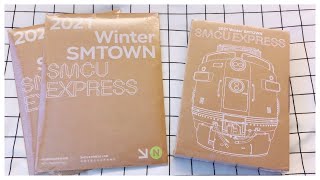 2021 Winter SMTOWN SMCU Express Albums 🚊 NCT Daytime amp Nighttime Unboxing [upl. by Ettelrac]