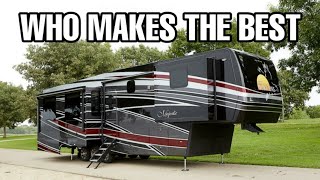 The BEST Fifth Wheel RV Brands and the differences [upl. by Brottman]