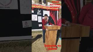 Beti bachao beti padho  speech compitition  AZHAR NATIONAL ACADEMY DARHAL [upl. by Shea38]