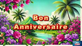 Bon Anniversaire – Timeless French Birthday Song for Celebrations [upl. by Berlin834]