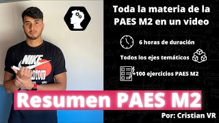 Resumen completo PAES M2 INVIERNO 2023 [upl. by Apeed]