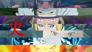 All Hokages Ultimate amp Team Ultimate Jutsus 4k 60fps Naruto Shippuden Ultimate Ninja Storm 4 [upl. by Zoller]