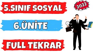 5 SINIF SOSYAL BİLGİLER 6 ÜNİTE FULL TEKRAR  ETKİN VATANDAŞLIK [upl. by Martita548]