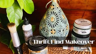 Thrift Find Makeover Update Decor With Ease diy upcycled thriftfinds [upl. by Nnaegroeg]