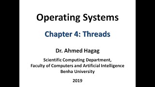 Operating Systems  Ch04 نظم التشغيل – الفصل الرابع [upl. by Yecniuq]