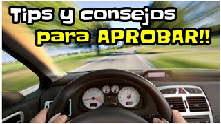 de 20 CONSEJOS y TIPS para APROBAR el EXAMEN de CONDUCIR [upl. by Etz]