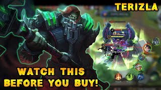 Watch This Before Buying Terizla  Mobile Legends Bang Bang [upl. by Iffar]