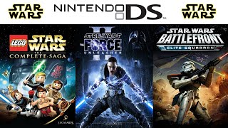 All Star Wars Games on Nintendo DS [upl. by Anaer259]