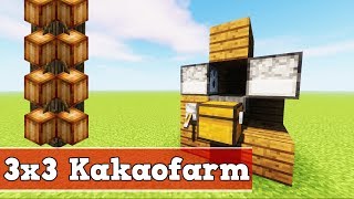 Wie baut man eine automatische Kakaobohnen farm in Minecraft  Minecraft Kakaofarm bauen deutsch [upl. by Alimac]