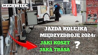 JAZDA KOLEJKĄ PO MIĘDZYZDROJACH 2024r [upl. by Adolpho]