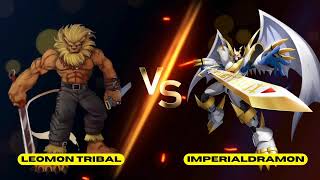 EX7 The Return to the Primogenitor Leomon Tribal VS Imperialdramon [upl. by Juliane]