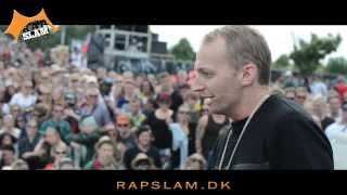 Rap Slam Battles 9 Eco vs Johnni Gade titelkamp fra Roskilde Festival 2013 [upl. by Sokairyk]