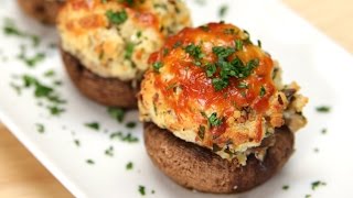 Garlic ParmesanStuffed Mushrooms [upl. by Agnot414]