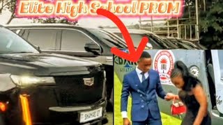 Surprise❗Student comes in Helicopter for PROM Elite High School PROM 2024 [upl. by Pacian]