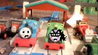 tomy thomas and friends Percy leaves Sodor remake pt 2 [upl. by Baras77]