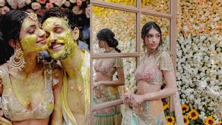 Our Italian Themed HALDI Ceremony [upl. by Dugas42]