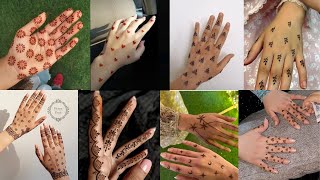 mehndi design 2023 new style simple mehandi ki designlatest floral mehndi designaesthetic mehndi [upl. by Gay418]