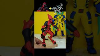 Amazing ClayMade deadpool x XLR8 copycreater3308  Shorts Deadpool [upl. by Narayan]