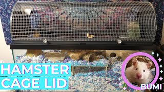 Building a Dome Hamster Cage Lid  75 Gallon Tank [upl. by Brigida689]