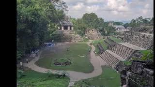 Mexico Palenque Archaeological Zone Temple 17 and Area [upl. by Ylicic]