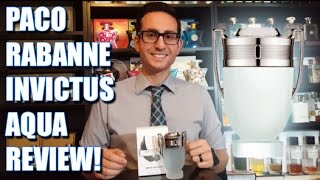 Invictus Aqua by Paco Rabanne Fragrance  Cologne Review [upl. by Conners]