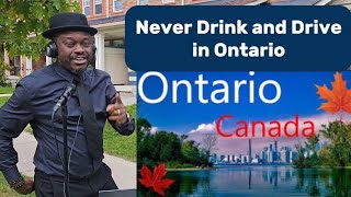 Why you should not drink and Drive in Ontario Canada with a G2 License [upl. by Meeki]