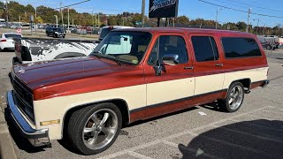 Officially ready for sale this 1990 Squarebody Suburban classic is a real looker and runs out well ￼ [upl. by Araid]