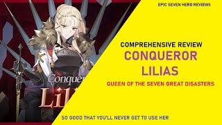 Conqueror Lilias Review  Straight Broken Epic Seven Hero Reviews [upl. by Sanderson]