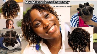 ALL ABOUT MY MICROLOCS  Why I Chose Microlocs Over Sisterlocks My Loctician Installation amp More [upl. by Theda138]