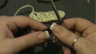 How to Crochet a quotDouble Crochet Clusterquot Stitch [upl. by Rodger956]