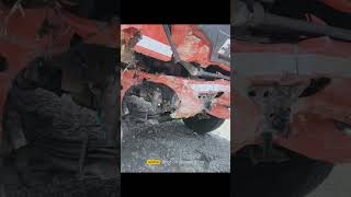 EICHER TRUCK ACCIDENTautomobile trending machanical viral [upl. by Dieball216]