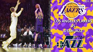 Los Angeles Lakers Highlights vs Utah Jazz I November 19 2024 [upl. by Namialus]