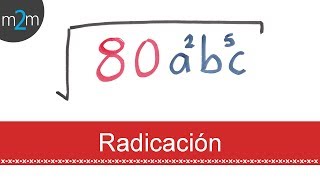 Radicación de expresiones algebraicas │ compilado [upl. by Biagi919]