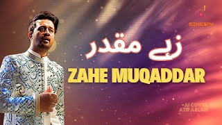 Zahe Muqaddar Naat by Atif Aslam  Ramadan 2024  Ai Cover  Singify [upl. by Waltner553]