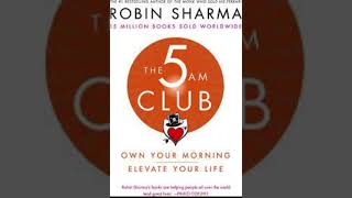 Robin Sharma – The 5 AM Club Audiobook Part 6 [upl. by Taddeusz]