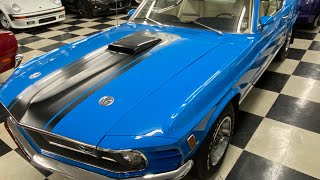 UPDATE SOLD  1970 Ford Mach 1 Grabber Blue Running video [upl. by Spiegelman]