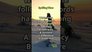 Spelling Time 534 spelling englishlearning englishvocabulary questions quiz [upl. by Martinson117]