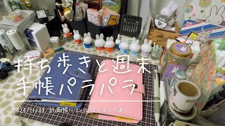 【手帳】持ち歩きのミニ6と週末手帳のミニ6をパラパラしました【最後の方雑音少し有り申し訳ございません】 [upl. by Atul]