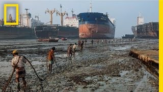 Where Ships Go to Die Workers Risk Everything  National Geographic [upl. by Quintana]