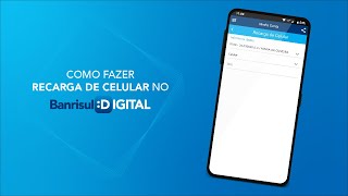 Tutorial Como fazer recarga de celular no Banrisul Digital [upl. by Estas]