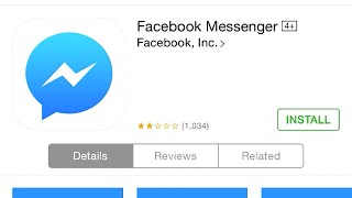 Facebook for iPhone Installing Messenger [upl. by Volkan]